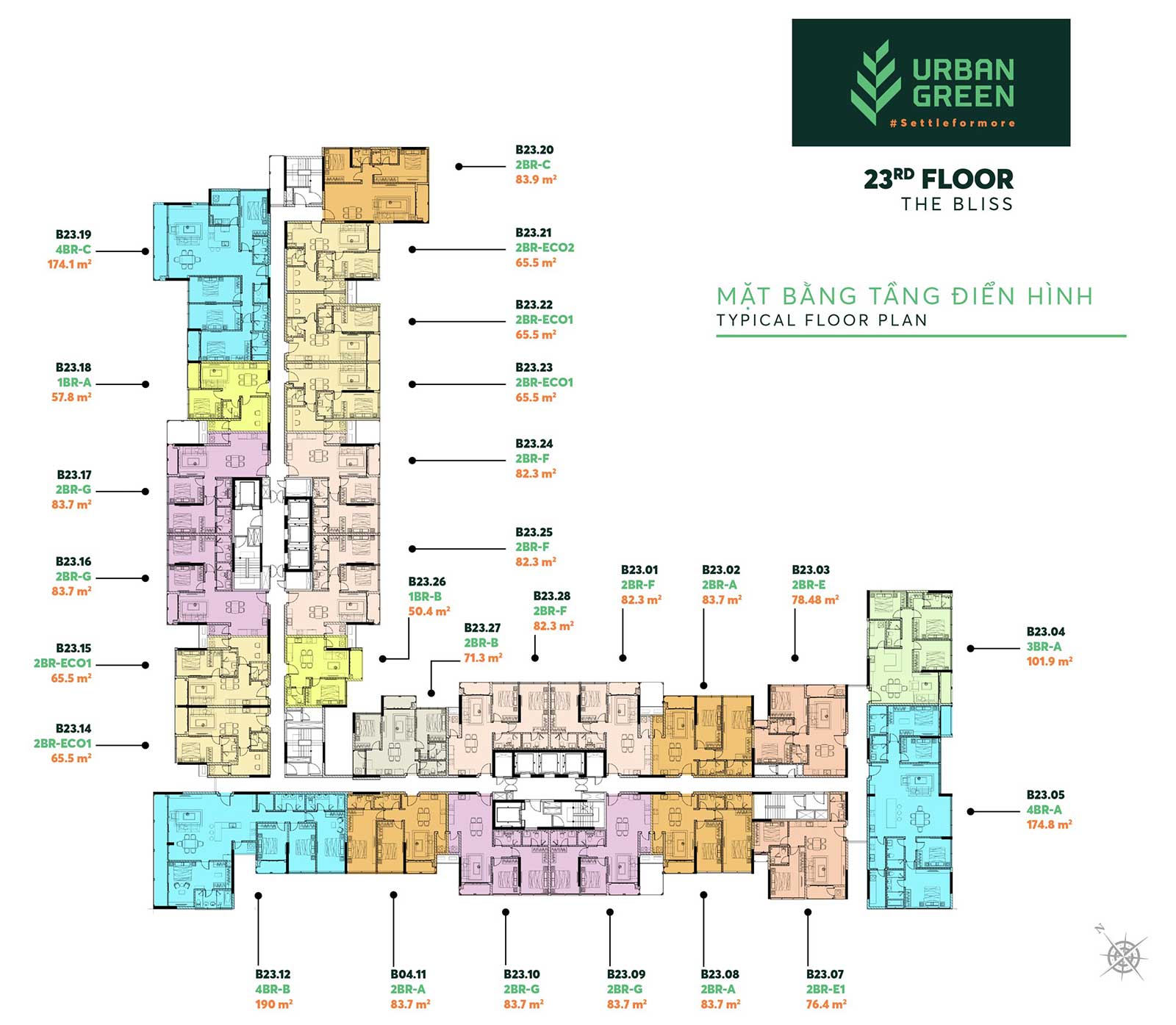 BLOCK B - LEVEL 23 - COLORED - 11MAY-1